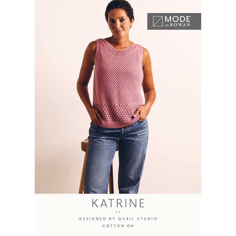 Rowan Mode Katrine Top Pattern by Quail Studio