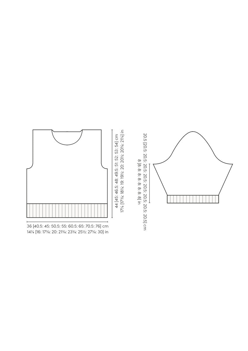 Rowan Mode Dunwich Sweater Pattern by Quail Studio