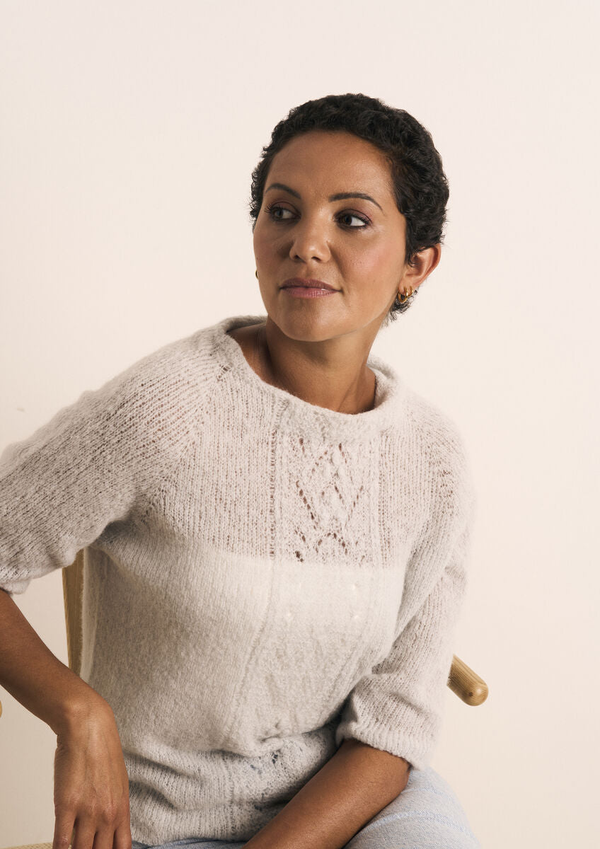 Rowan Mode Lise Sweater Pattern by Quail Studio