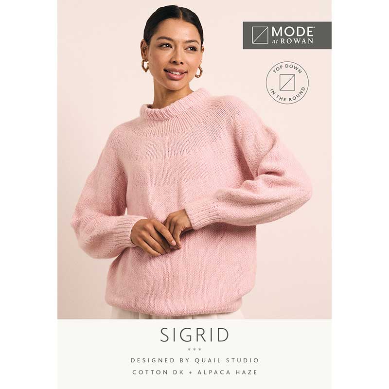 Rowan Mode Sigrid Jumper Pattern by Quail Studio
