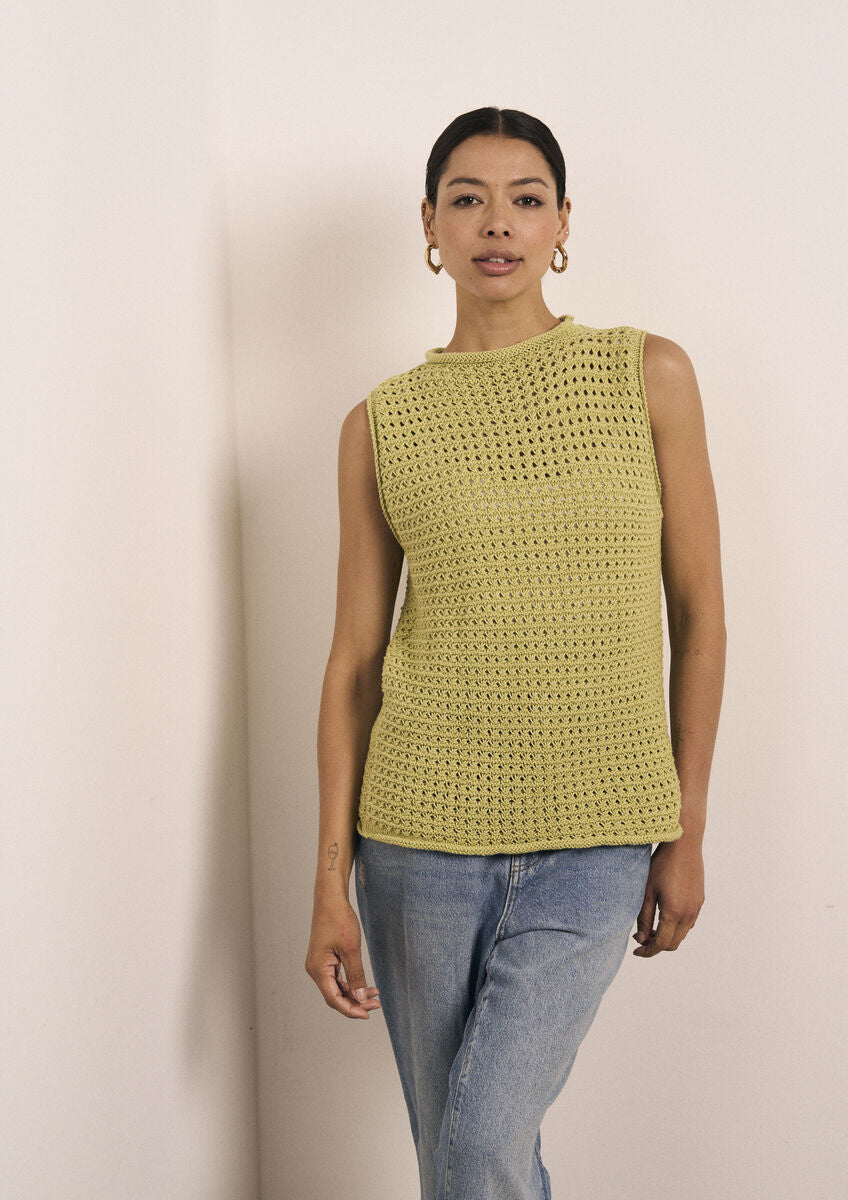 Rowan Mode Wilhelmine Top Pattern by Quail Studio
