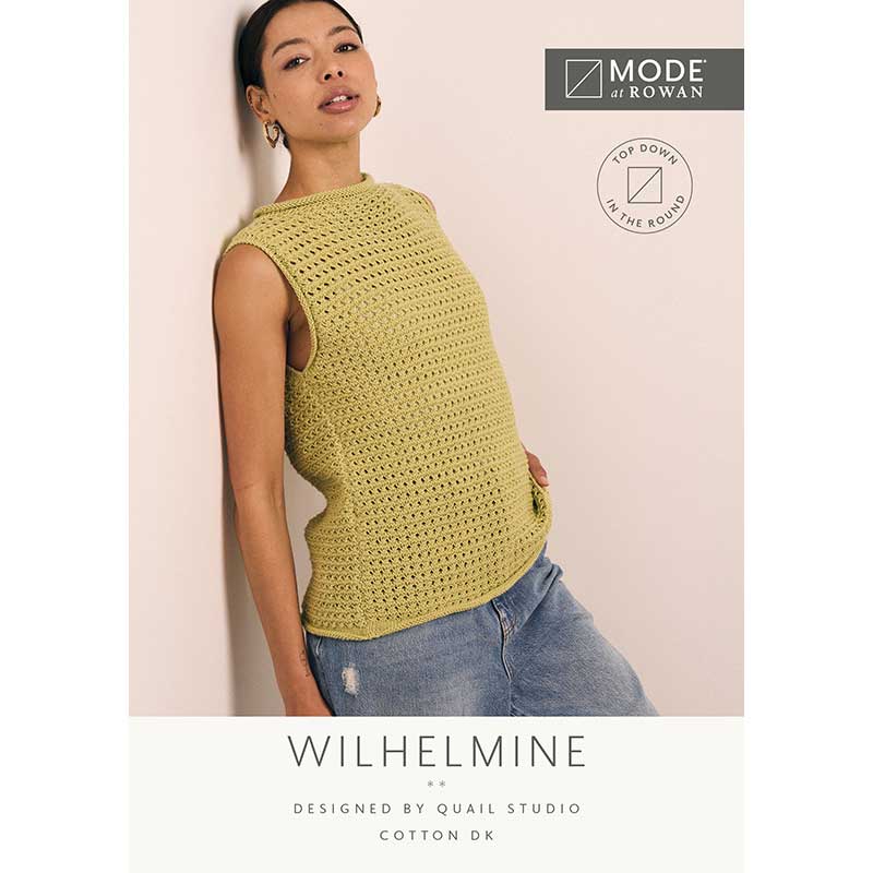 Rowan Mode Wilhelmine Top Pattern by Quail Studio