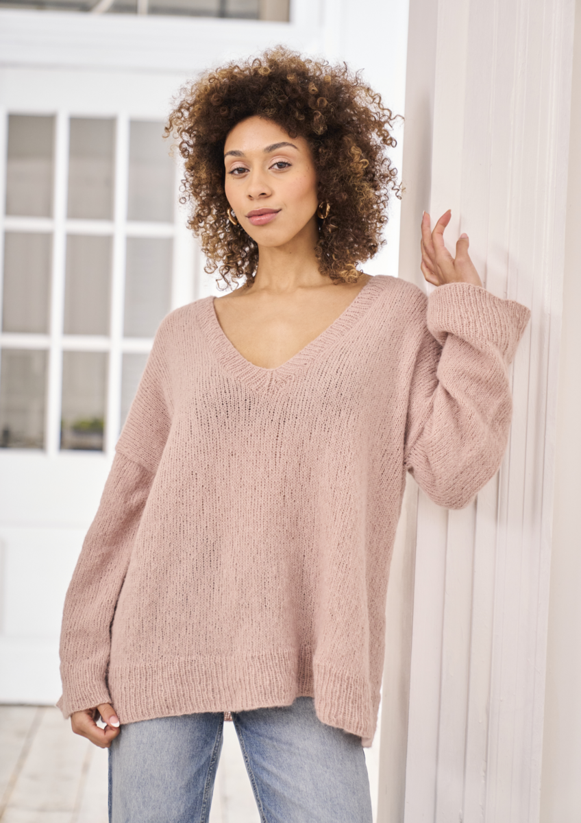 Rowan Mode Heacham Sweater Pattern by Quail Studio
