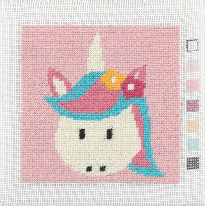 Anchor Mini My First Tapestry Stitch Kit - Magic Unicorn