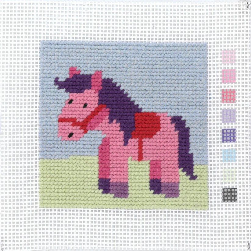 Anchor Mini My First Tapestry Stitch Kit - Megan the Pony