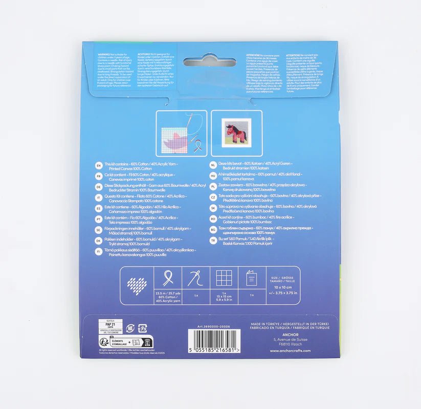 Anchor Mini My First Tapestry Stitch Kit - Megan the Pony