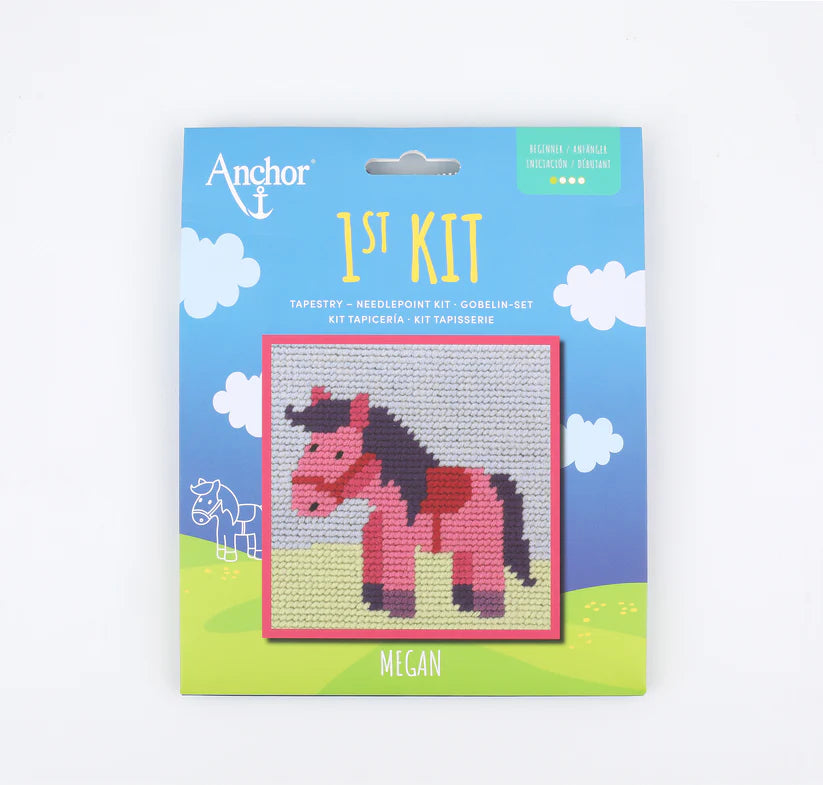Anchor Mini My First Tapestry Stitch Kit - Megan the Pony