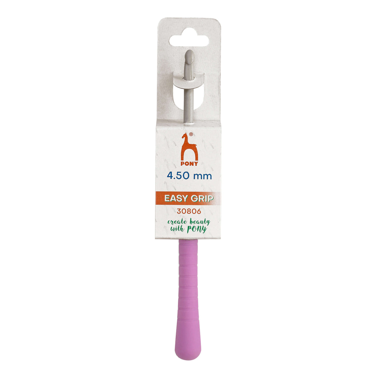Pony Easy Grip Crochet Hook - Coloured