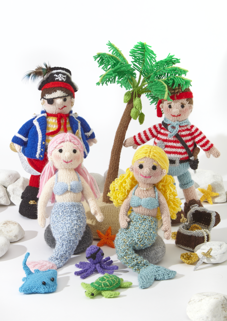 King Cole Pirates & Mermaids – Pattern Book 1