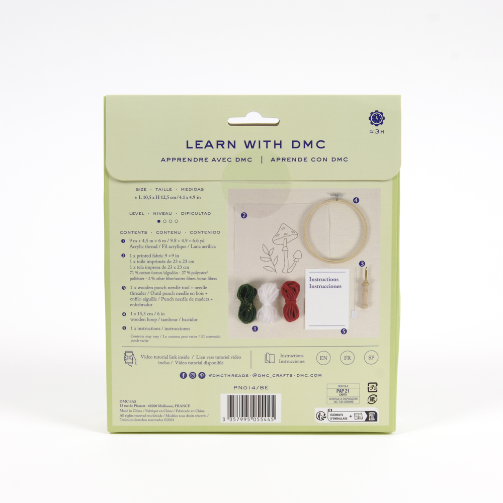 DMC Punch Needle Learning Kit