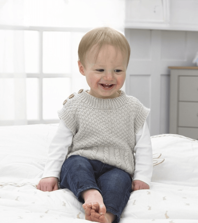 Wendy Peter Pan 4 Ply Sweater, Slipover & Cardigan Pattern PP028