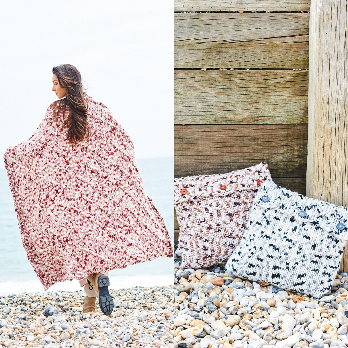 Stylecraft Colour Code XL Blanket & Cushion Pattern 10031