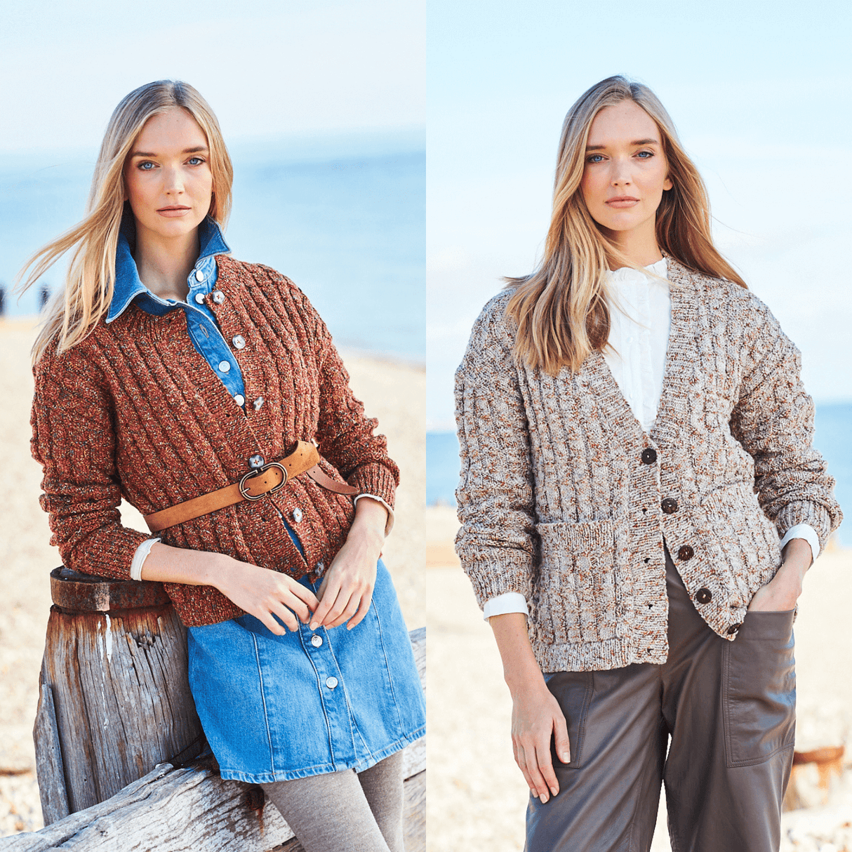 Stylecraft Colour Twist DK Cardigan Pattern 9922