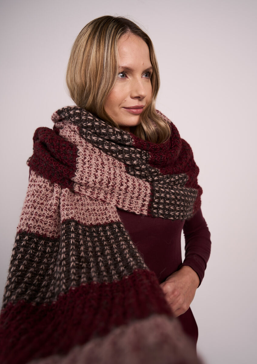 Rowan Mode Softest Alpaca Perry Wrap Pattern by Quail Studio MIP79