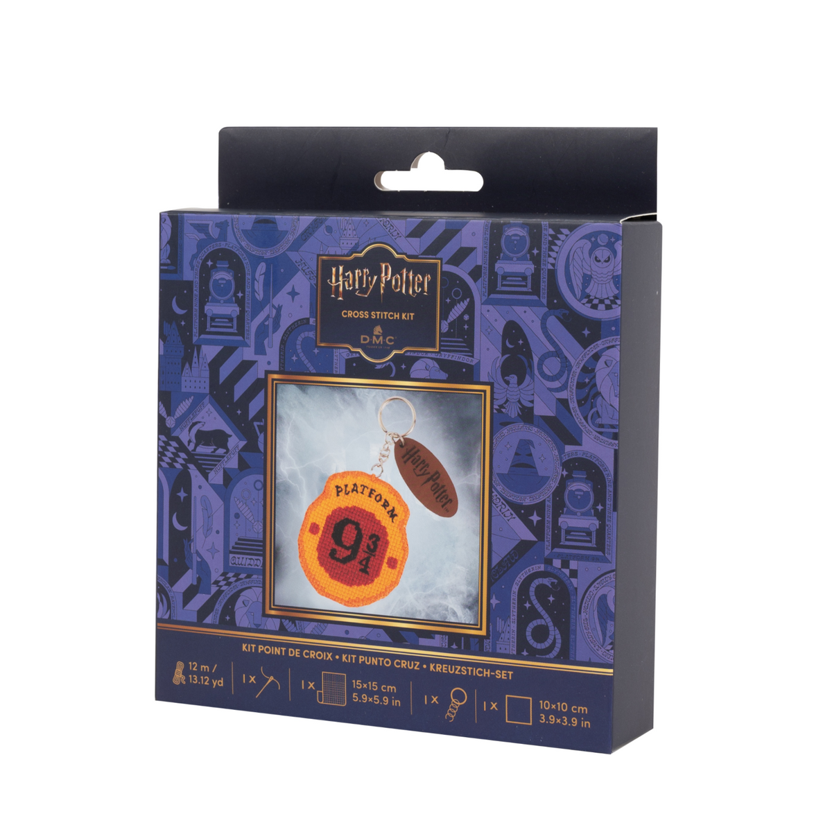 DMC Harry Potter - Platform 9 3/4 Cross Stitch Keyring Kit