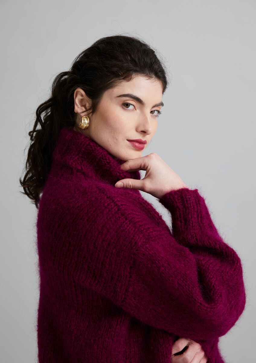 Rowan Mode Mohair Soft Portofino Sweater Pattern by Quail Studio MIP91