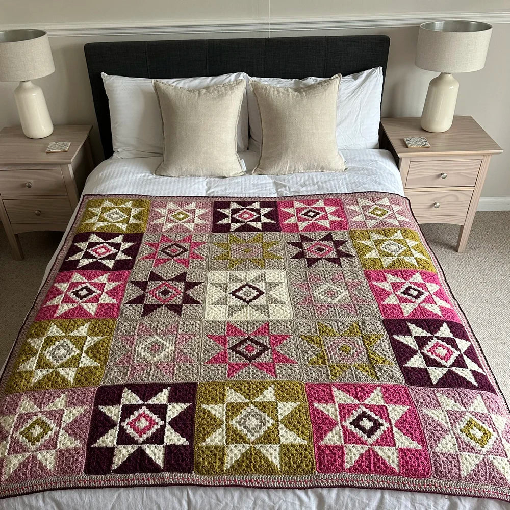 Stylecraft Quiet Sky Blanket MadebyAnita - Yarn Pack