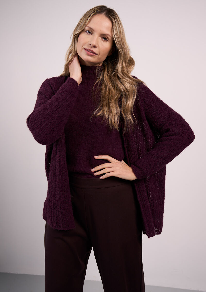 Rowan Mode Alpaca Haze Ren Cardigan Pattern by Quail Studio MIP69