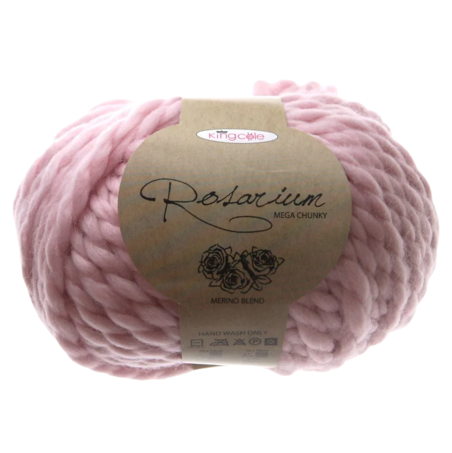 5 x 100g King Cole Rosarium Mega Chunky - Rose Petal 4704