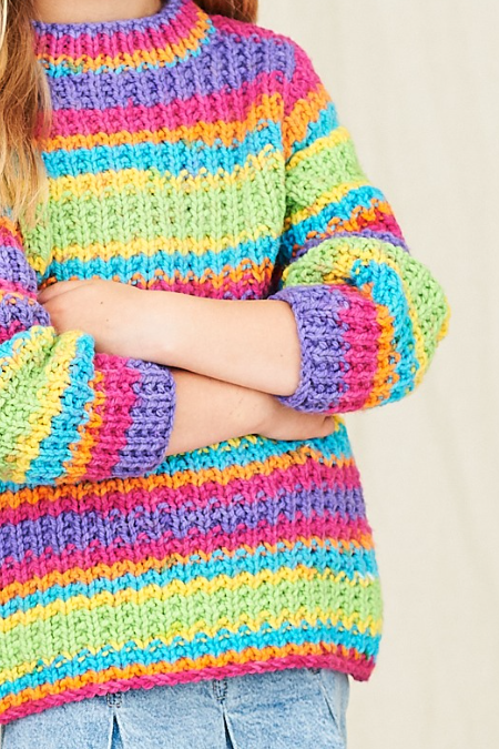 Stylecraft Merry Go Round Chunky Sweater & Tank Top Pattern 10045