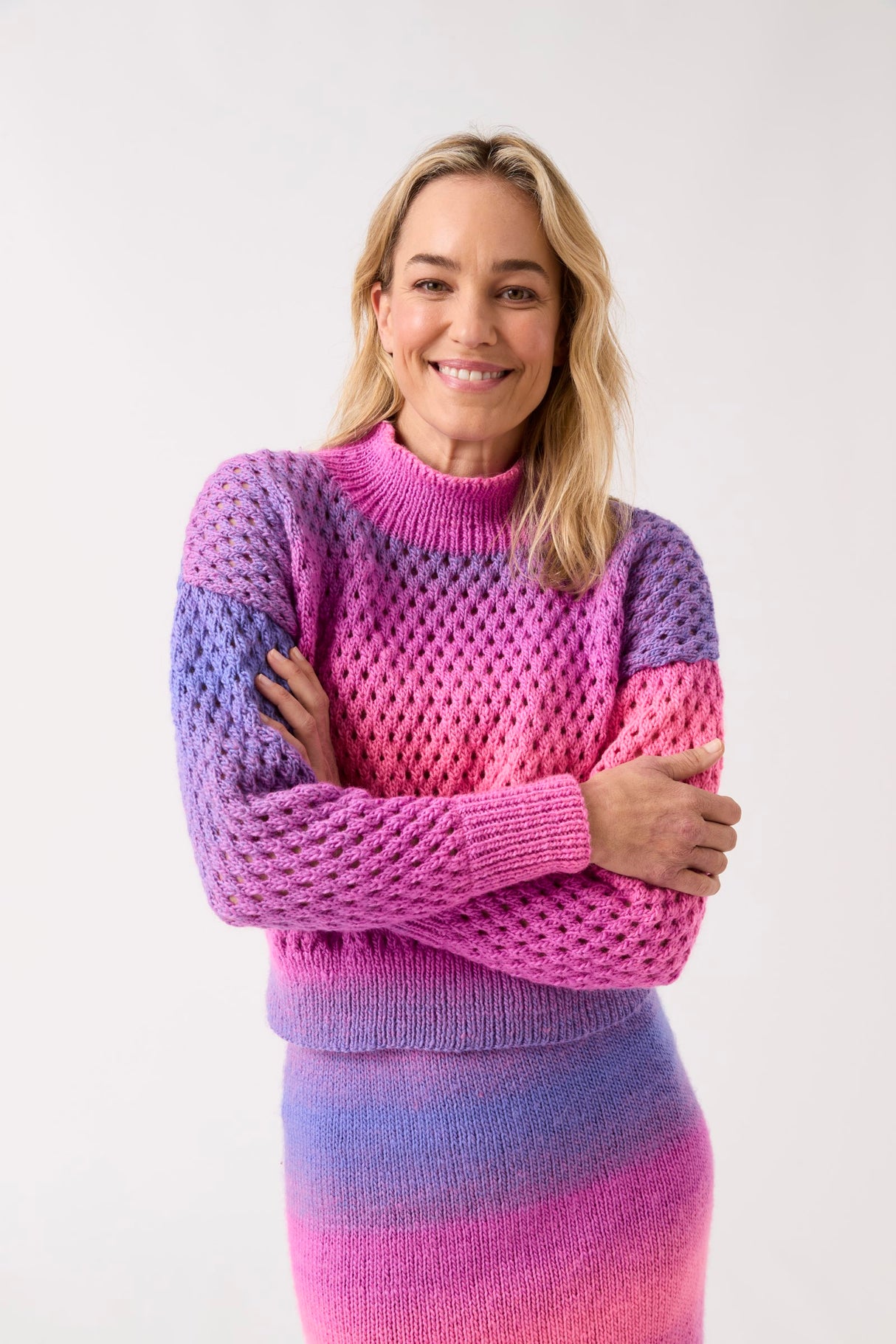 Sirdar Jewelspun Ombre Aran Togetherness Two-Piece Pattern 10842