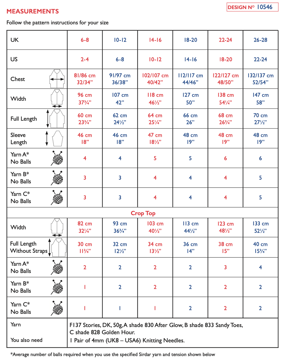 Sirdar Stories DK Twin Set Vest & Cardigan Pattern 10546