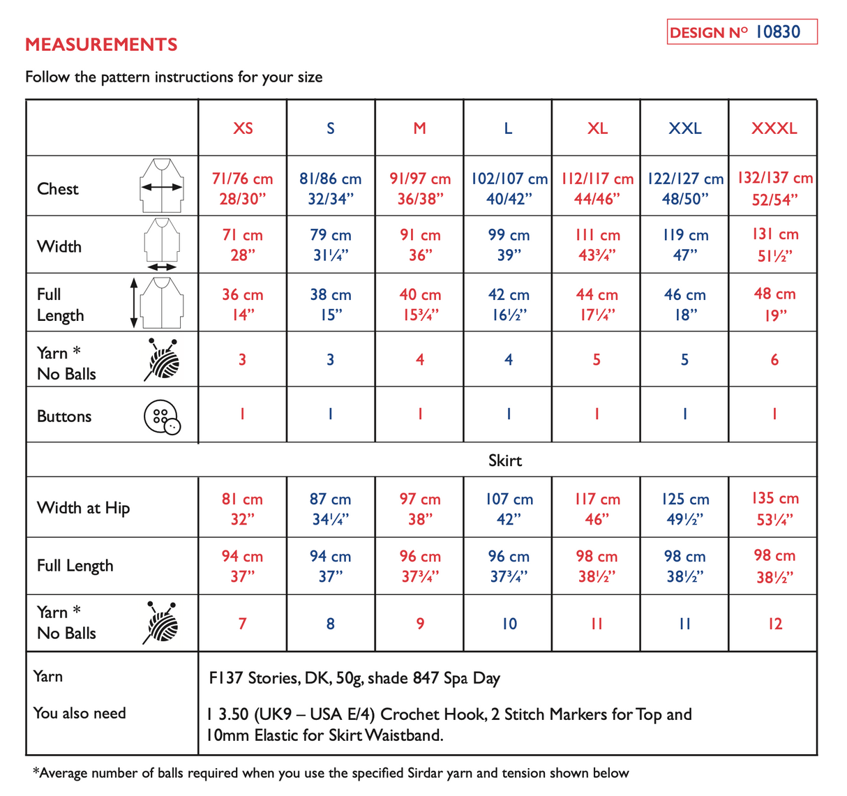Sirdar Stories DK Two’s Company Combo Pattern 10830