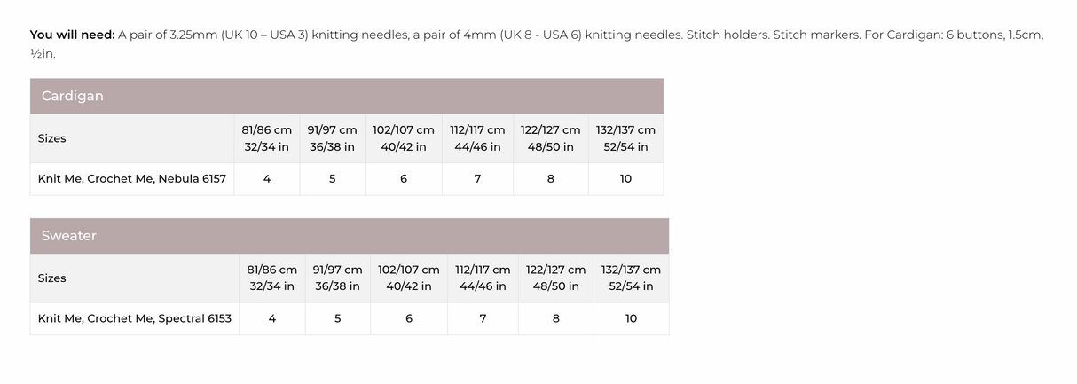 Stylecraft Knit Me, Crochet Me DK Sweater & Cardigan Pattern 10041