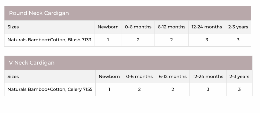 Stylecraft Naturals Bamboo Cotton DK Cardigan Pattern 9829