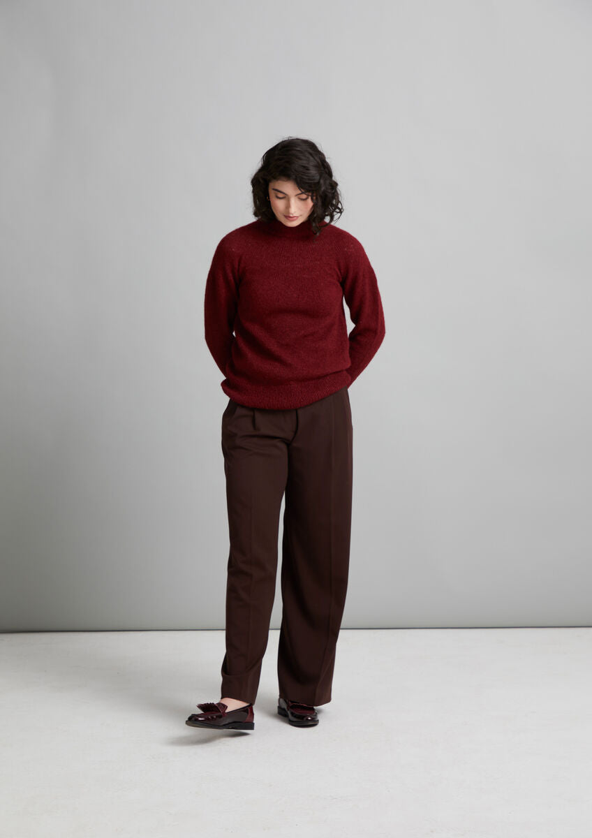 Rowan Mode Alpaca Cotton Senna Sweater Pattern by Quail Studio MIP80