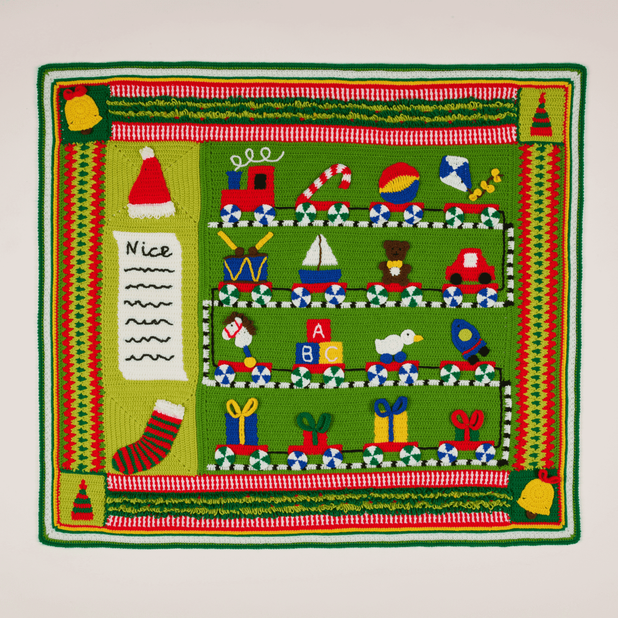 Sirdar Santa's Workshop Christmas Blanket 2025 - Crochet Along (CAL)