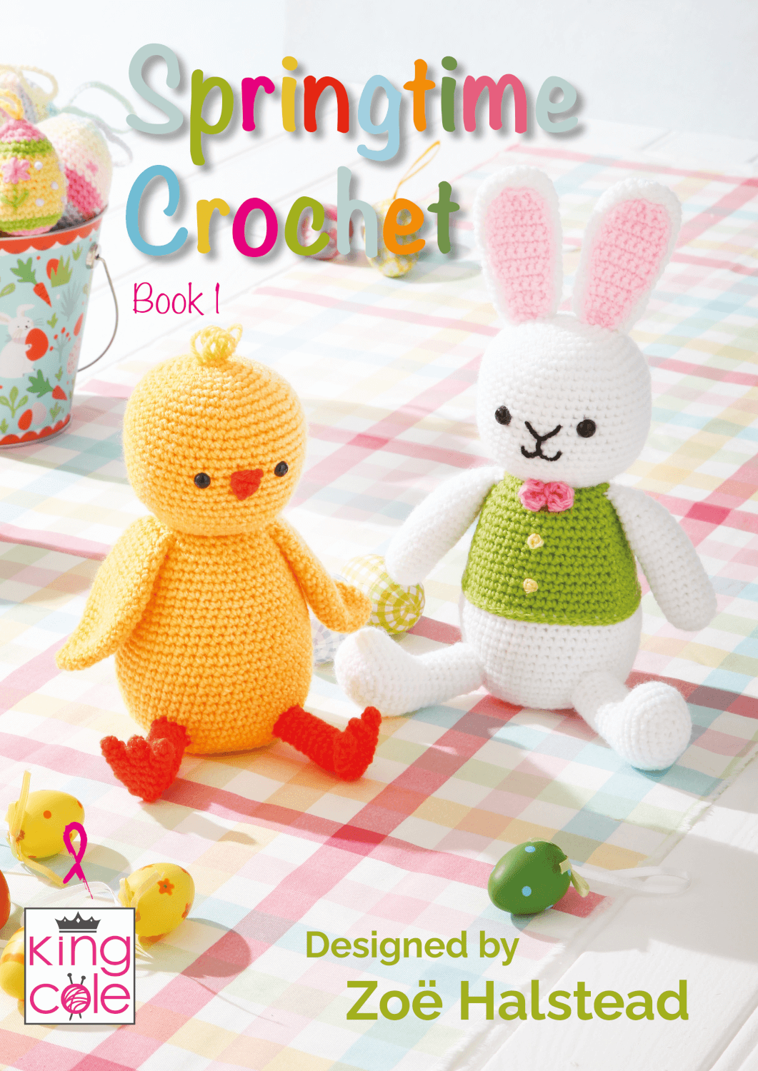 King Cole Spring Time Crochet Book 1