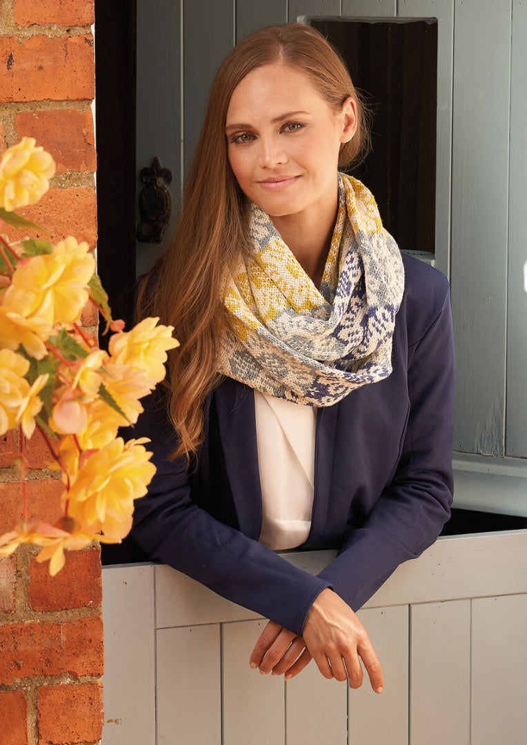 Rowan Summerlite DK Sunny Cowl Pattern by Martin Storey