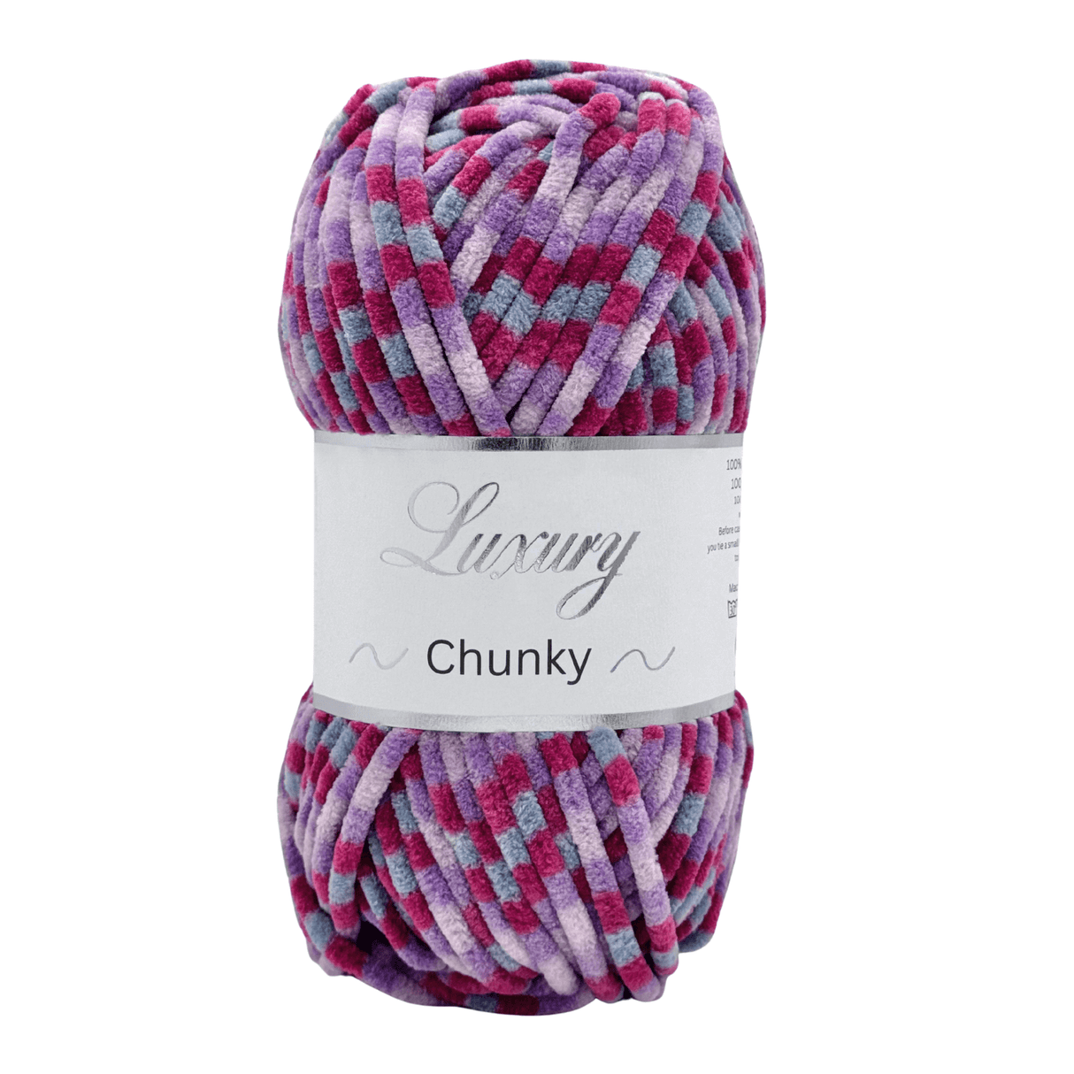 Woolcraft Luxury Chenille Chunky 100g