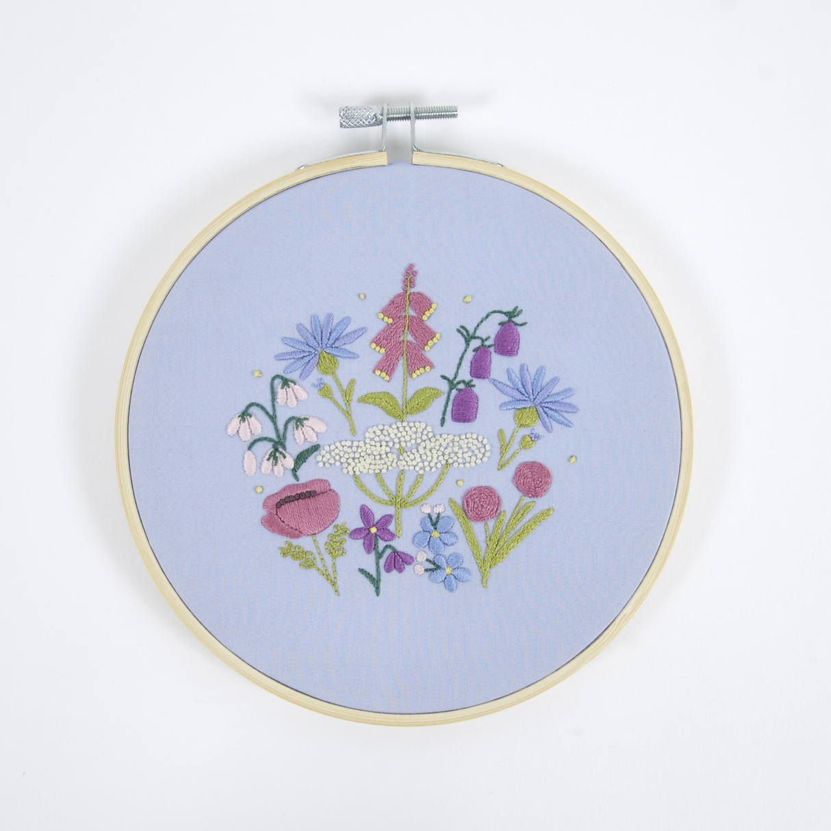 DMC Embroidery Kit English Garden by Celeste Johnston