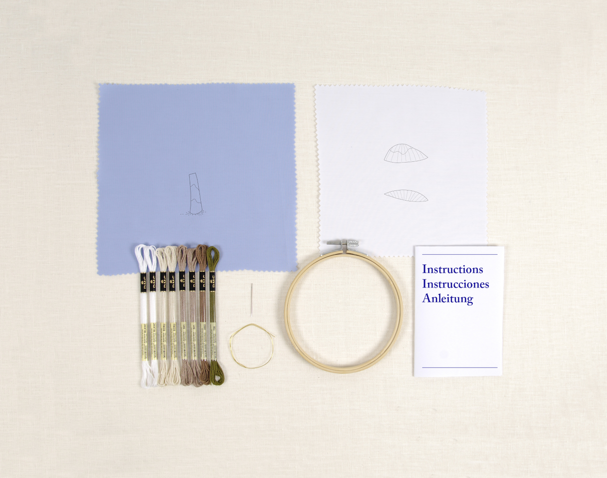 DMC Embroidery Prince Mushroom by Pippa Haynes 3D / Stumpwork