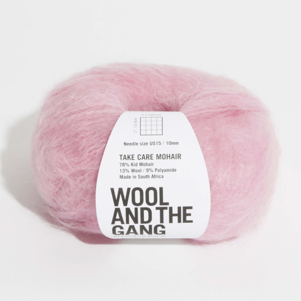 Wool and The Gang Take Care Mohair Aran 50g