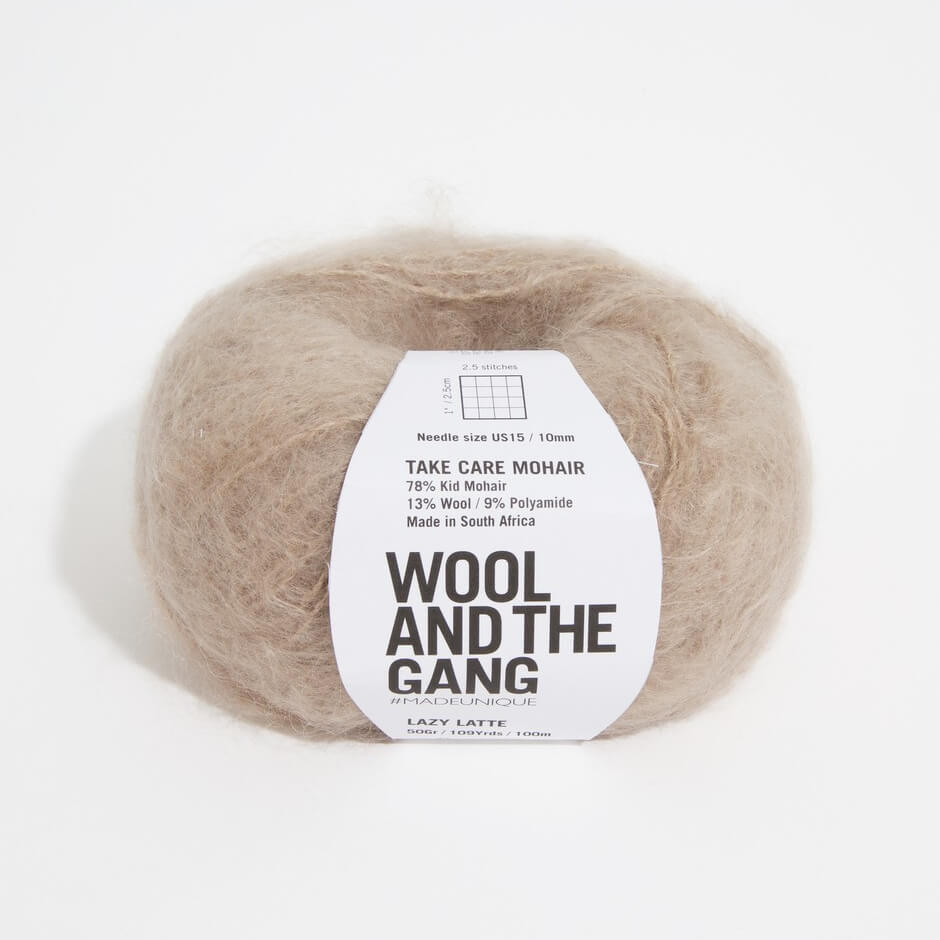 Wool and The Gang Take Care Mohair Aran 50g