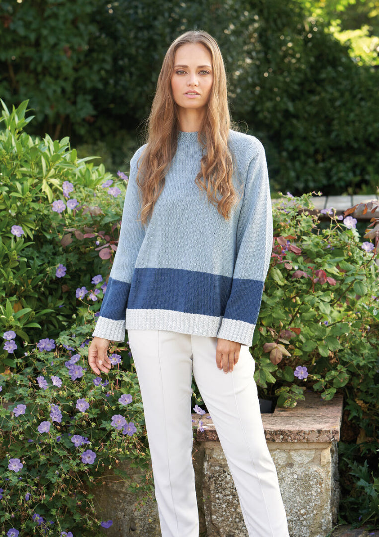 Rowan Summerlite DK Tallulah Sweater Pattern by Martin Storey