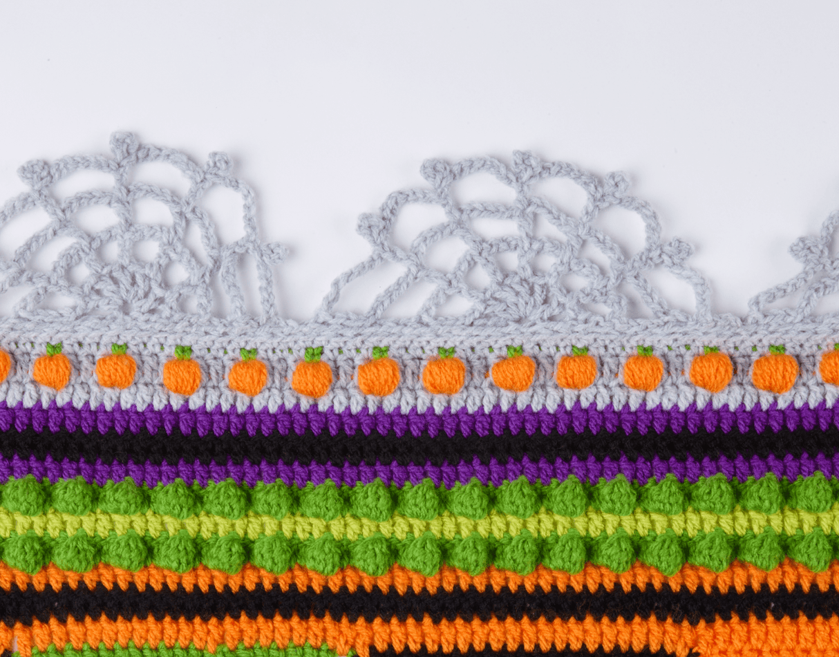 Sirdar Trick or Treat Halloween Blanket 2025 - Crochet Along (CAL)