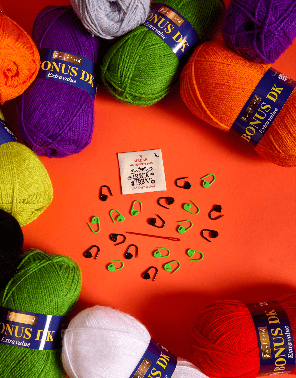 Sirdar Trick or Treat Halloween Blanket 2025 - Crochet Along (CAL)