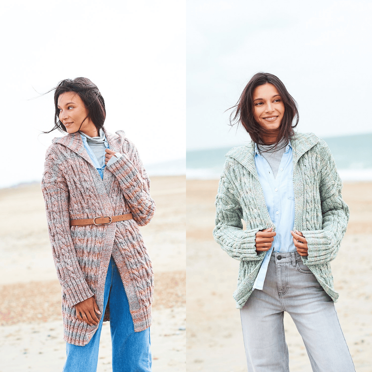 Stylecraft Impressions Aran, Jackets Pattern 10012