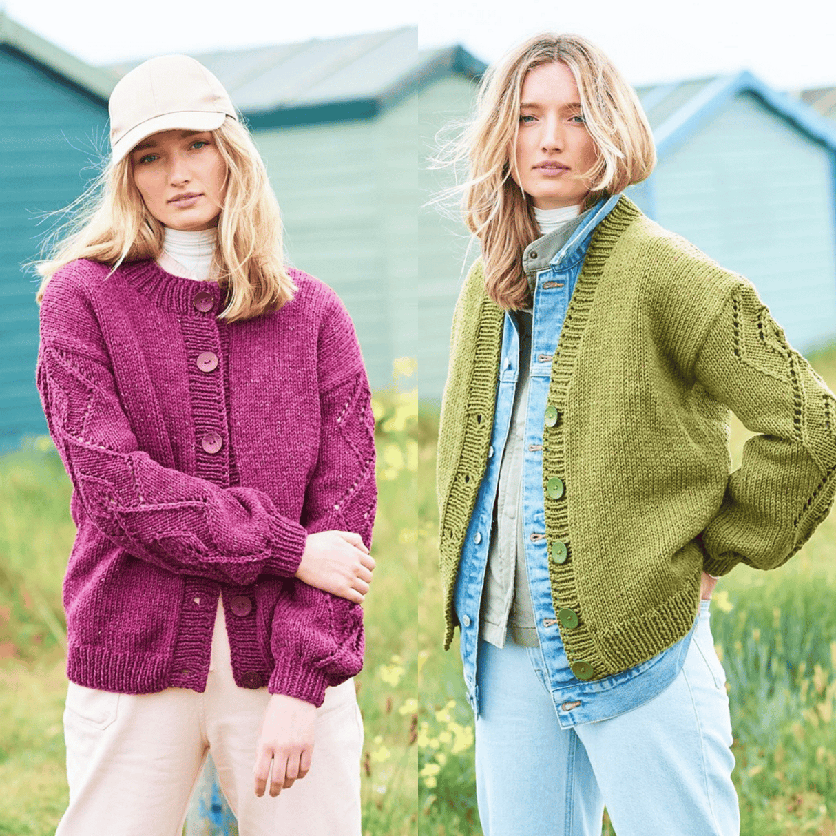 Stylecraft ReCreate Chunky Cardigan Pattern 9946