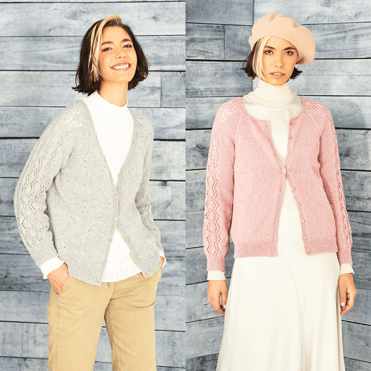 Stylecraft ReCreate DK Cardigan Pattern 9860