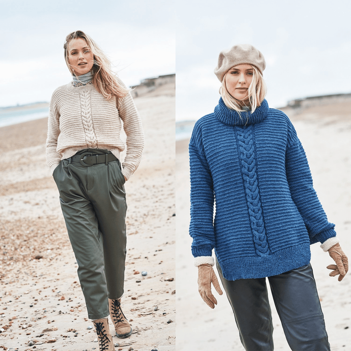 Stylecraft Highland Heathers DK Sweater Pattern 9863