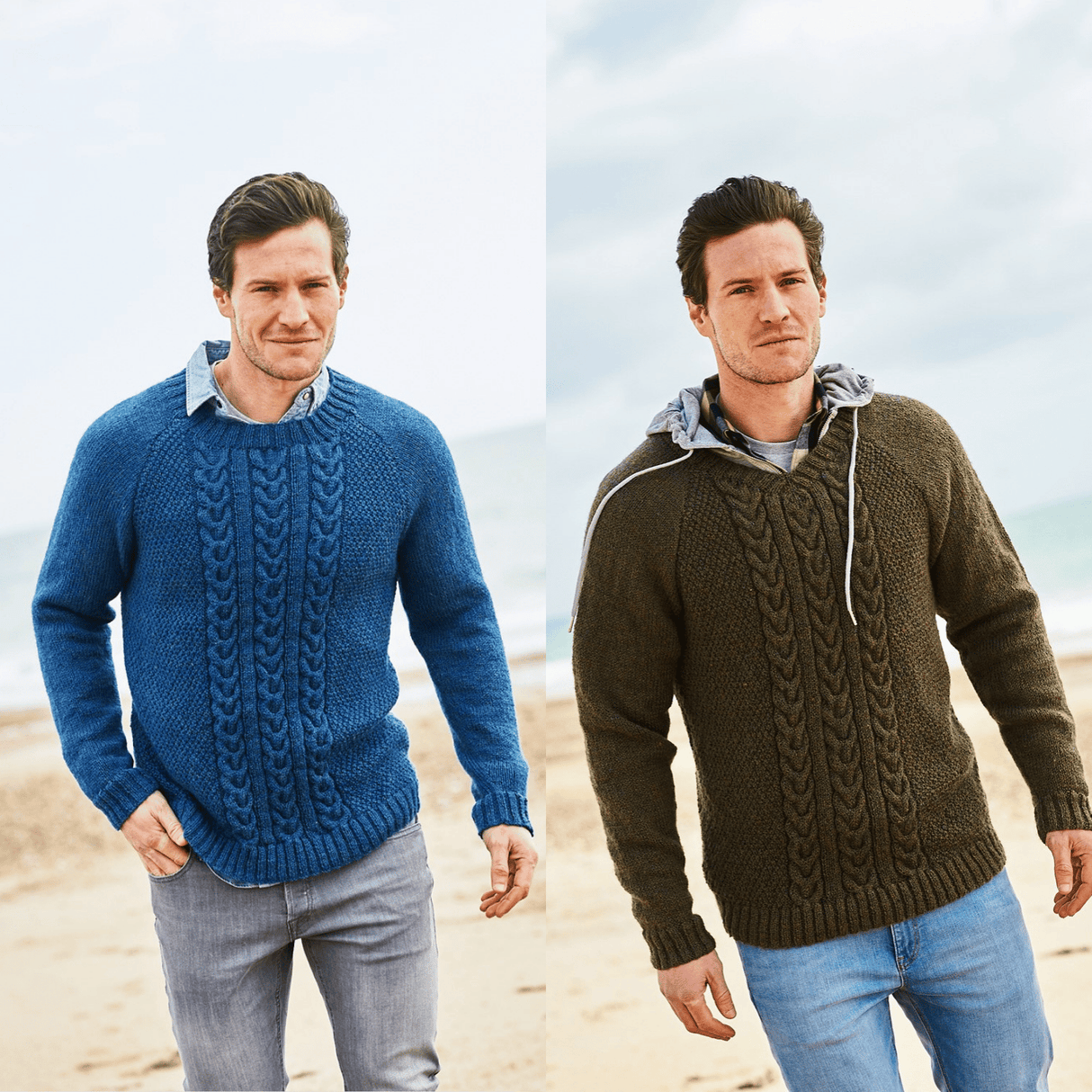 Stylecraft Highland Heathers DK Sweater Pattern 9867