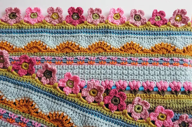 Sunshine & Showers Blanket by Janie Crow - Yarn Pack