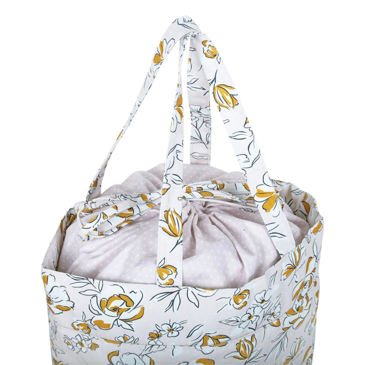 Hobbygift Drawstring Craft Bag: Spring Floral