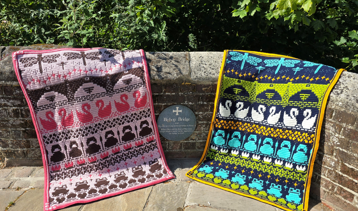 Waterside Blanket by Rosina Plane 2025 - Crochet Along