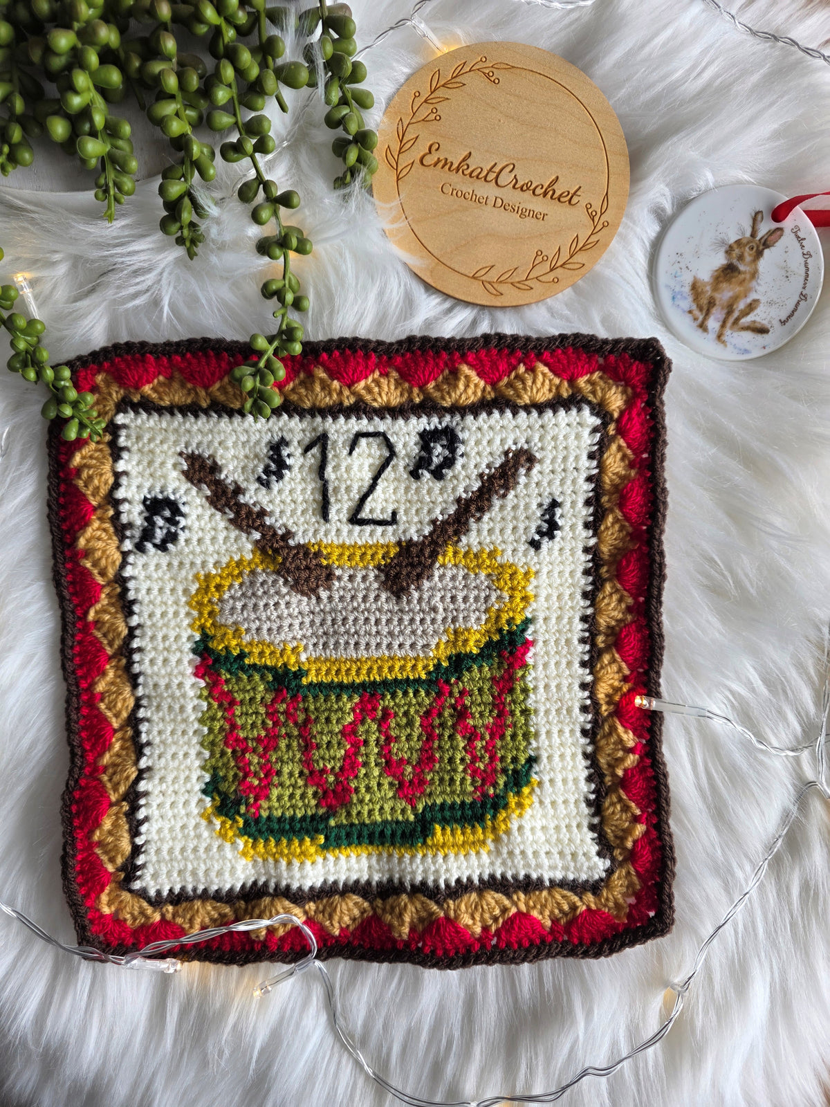 Stylecraft 12 Days of Christmas CAL by EKM Crochet